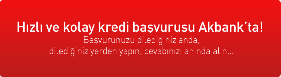 akbank kredi