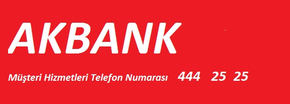 akbank telefon numarası